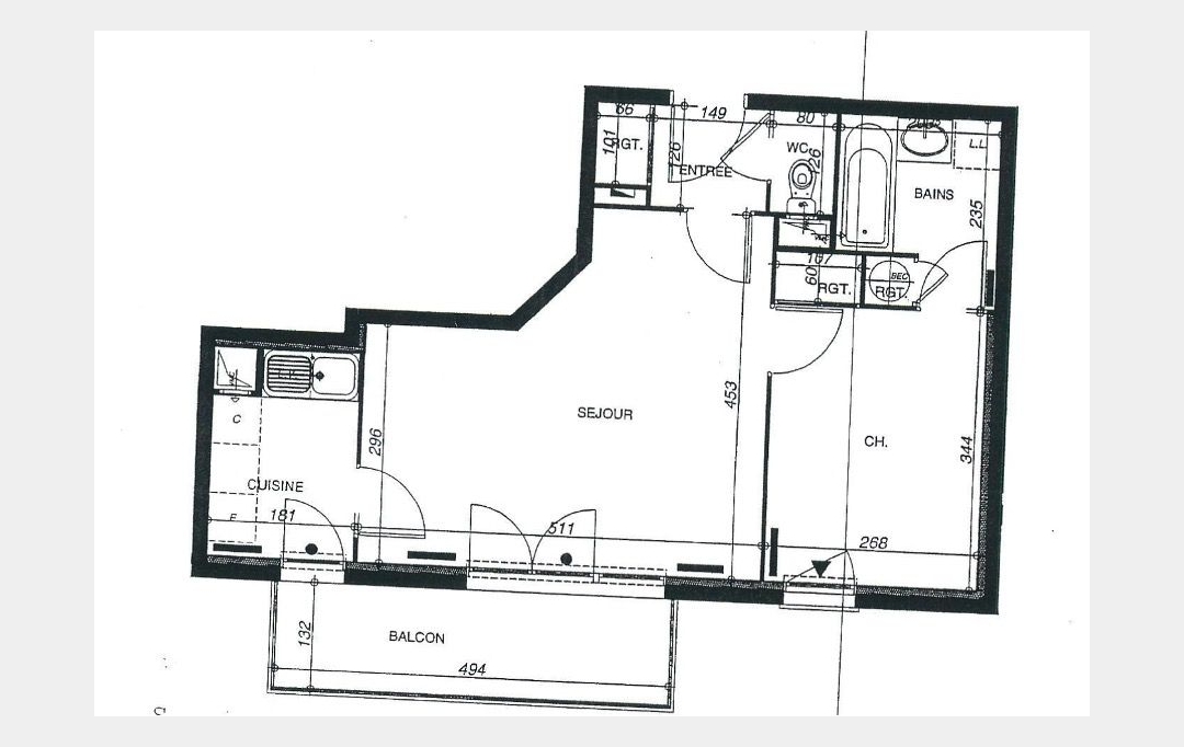 Annonces BLANC MESNIL : Appartement | VILLEJUIF (94800) | 42 m2 | 244 000 € 