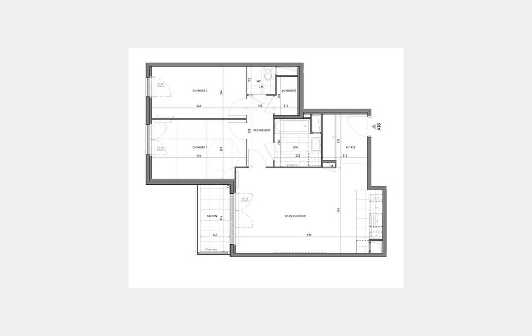 Annonces BLANC MESNIL : Apartment | NEUILLY-PLAISANCE (93360) | 68 m2 | 386 000 € 